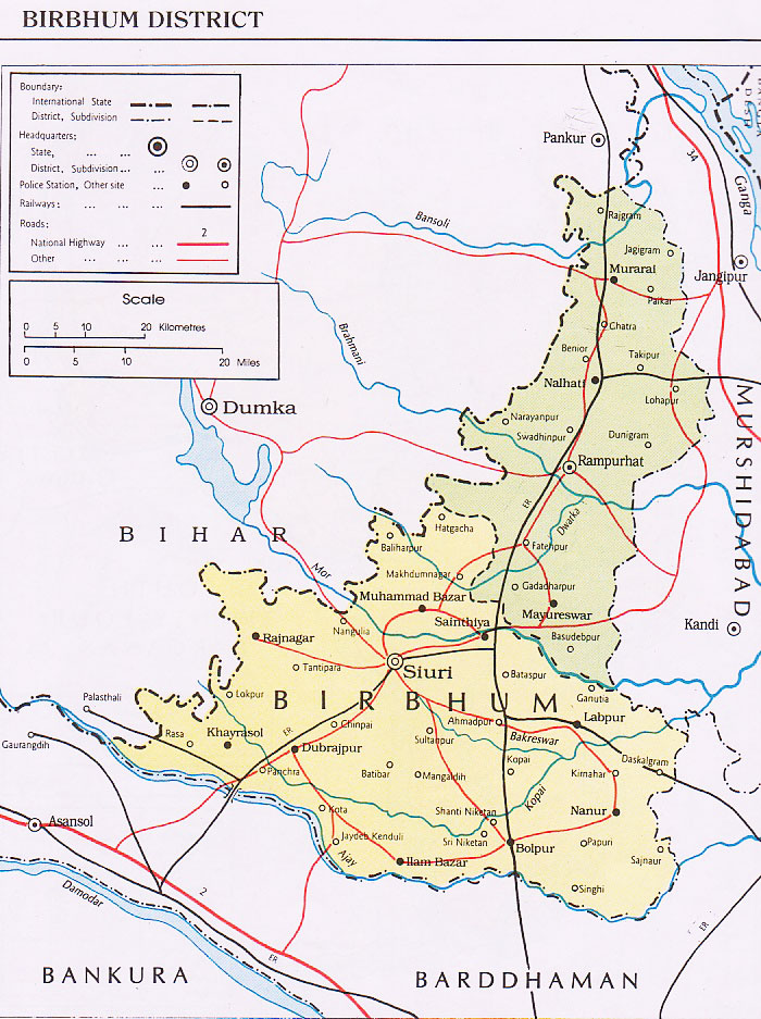 Birbhum Map